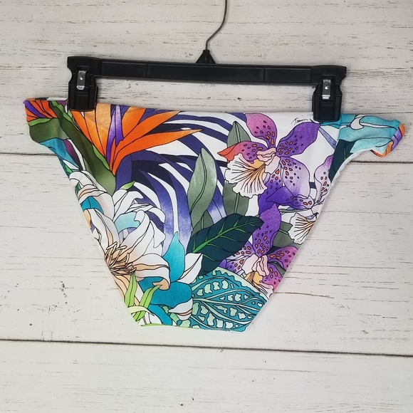 Trina Turk Amazonia Floral Print Bikini Bottoms - Picture 6 of 10